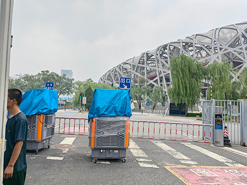 酷暑退散！景區(qū)移動(dòng)冷風(fēng)機(jī)為您撐起‘清涼保護(hù)傘’